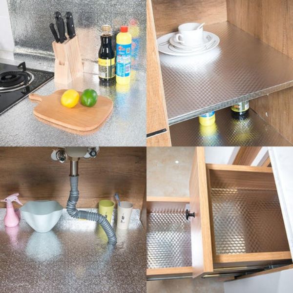 2x1 | TAPIZANTIGRASA - Papel adhesivo de cocina - 10 metros