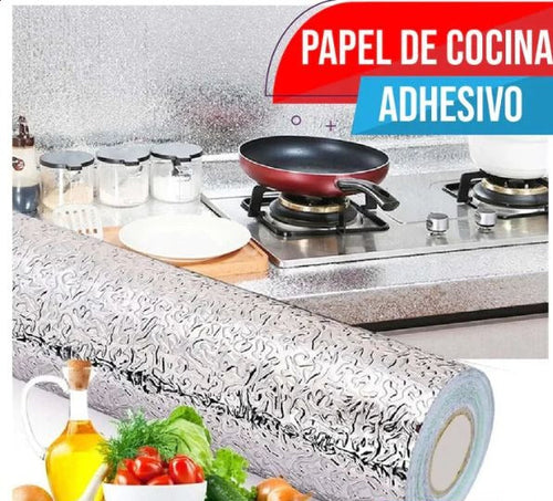 2x1 | TAPIZANTIGRASA - Papel adhesivo de cocina - 10 metros