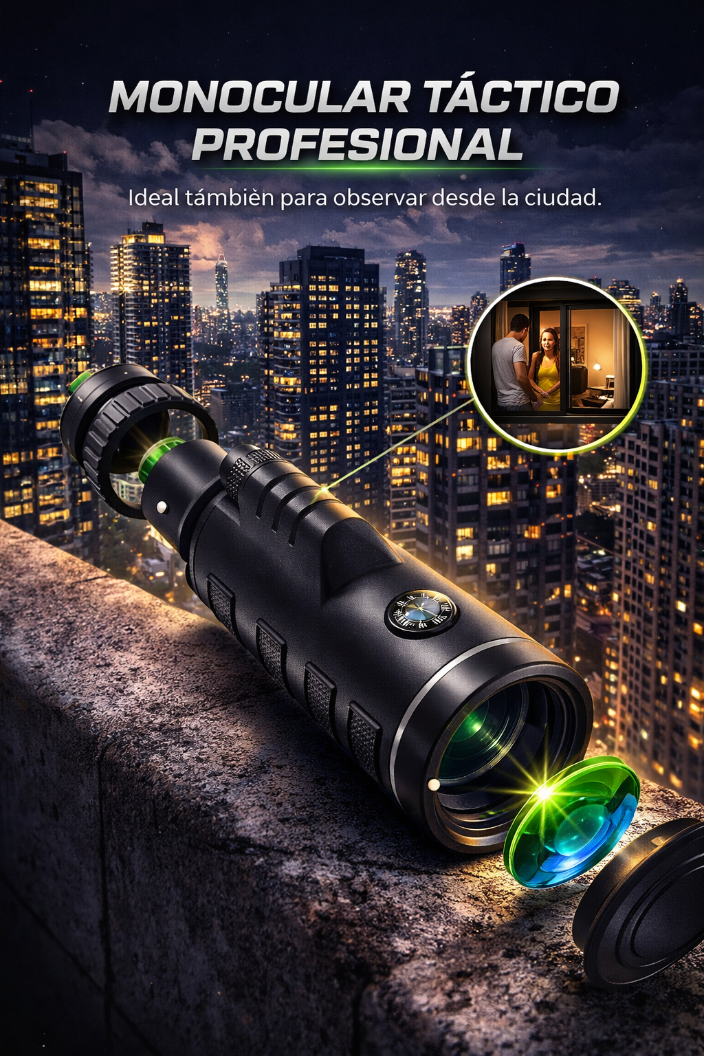 Telescopio Portátil - 8km de Distancia + Envío Gratis
