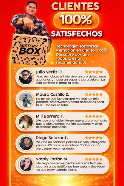 [OFERTA EXCLUSIVA] - CAJA SORPRESA MISTERIOSA AMAZON EDICIÓN TECNOLOGIA