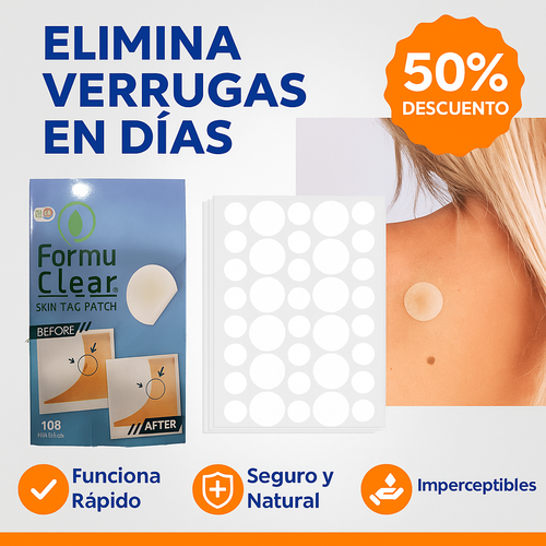 Parches™ - Elimina verrugas sin dolor y seguro + ENVIO GRATIS