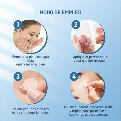 Parches™ - Elimina verrugas sin dolor y seguro + ENVIO GRATIS