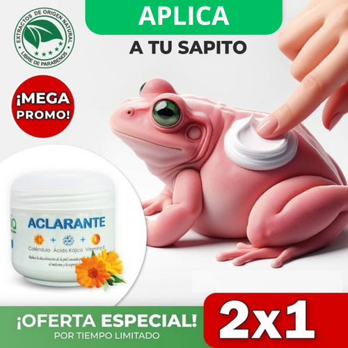 Crema Aclarante® 2x1 + Regalo