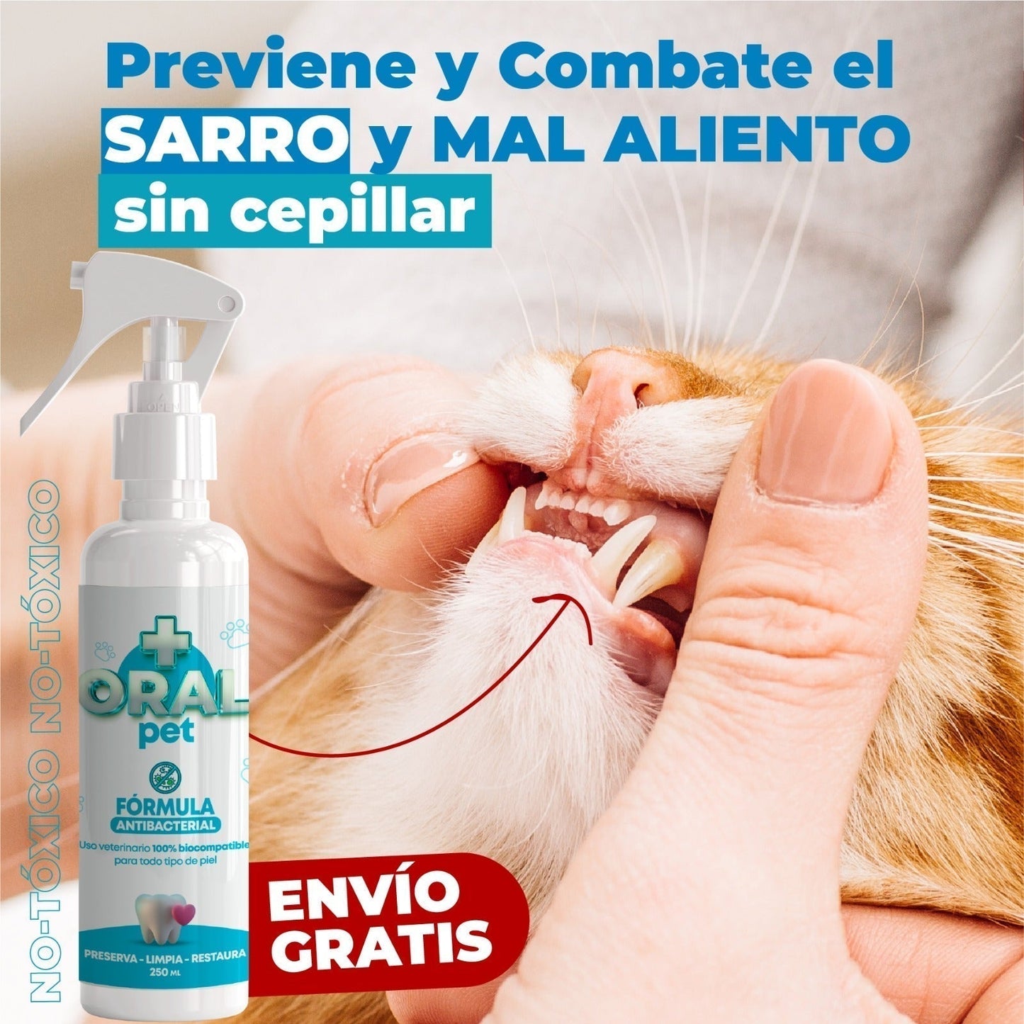 Pethn™ Dile Adiós Al Sarro - Limpieza bucal para mascotas con envío gratis 🎁