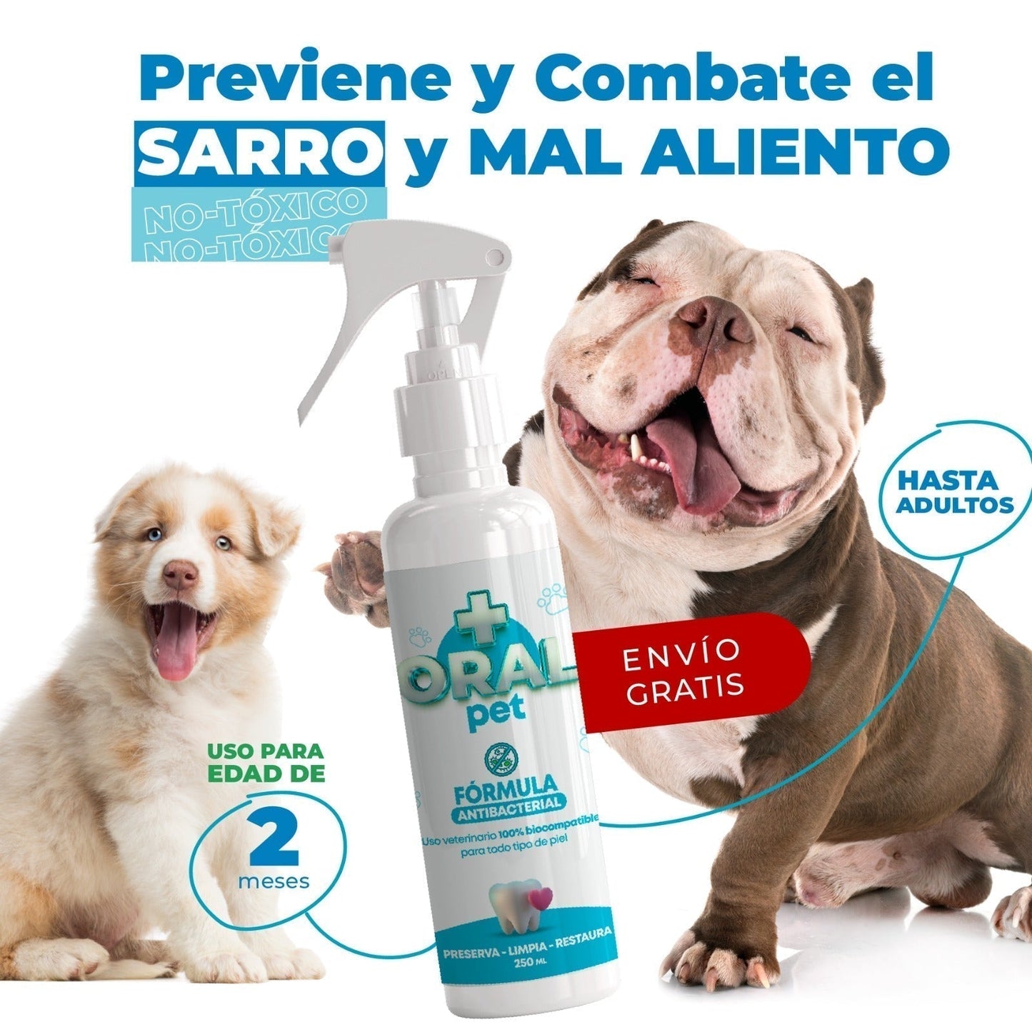 Pethn™ Dile Adiós Al Sarro - Limpieza bucal para mascotas con envío gratis 🎁
