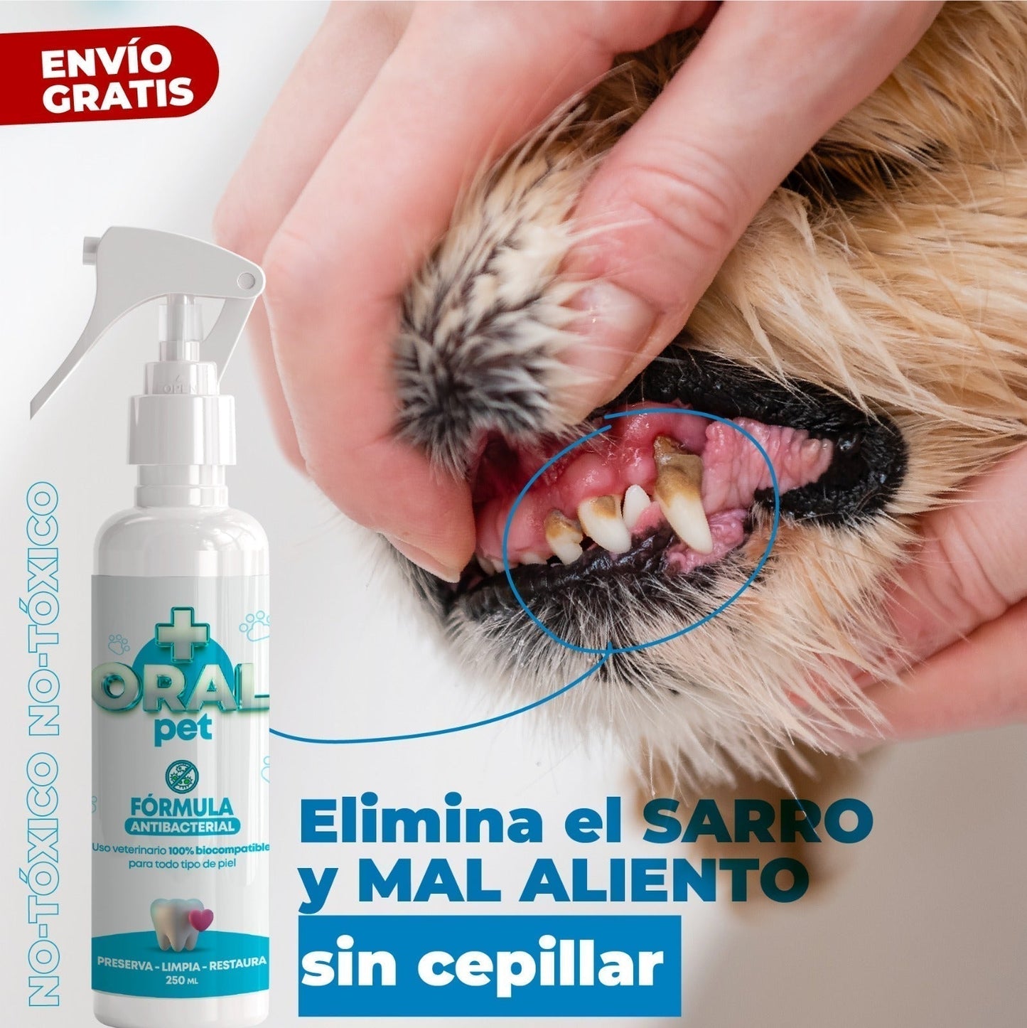 Pethn™ Dile Adiós Al Sarro - Limpieza bucal para mascotas con envío gratis 🎁