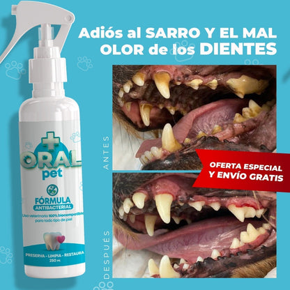 Pethn™ Dile Adiós Al Sarro - Limpieza bucal para mascotas con envío gratis 🎁