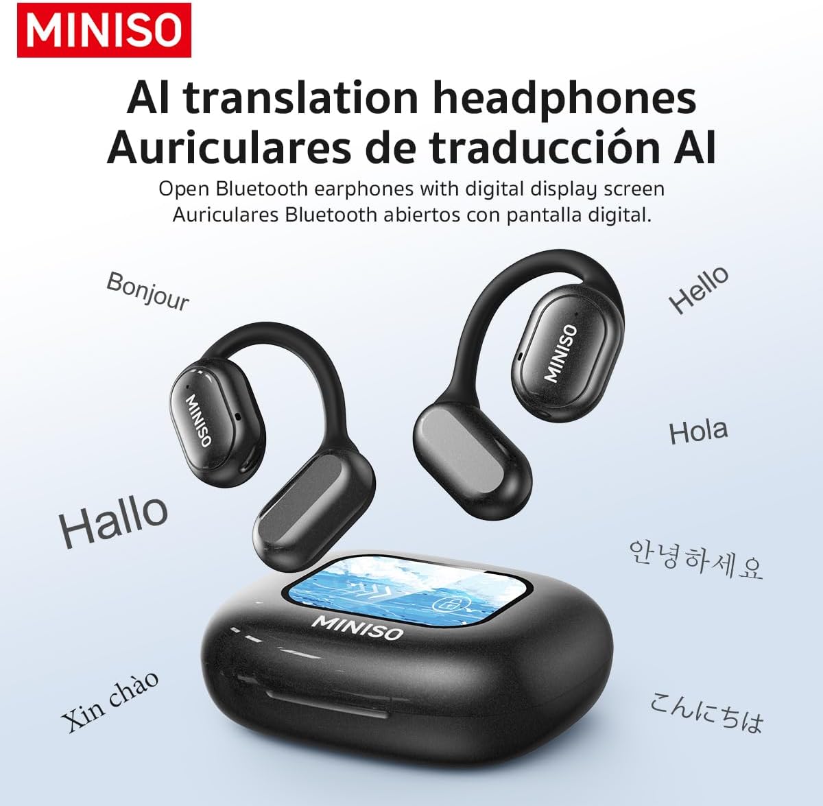 Auriculares con traductor de idiomas