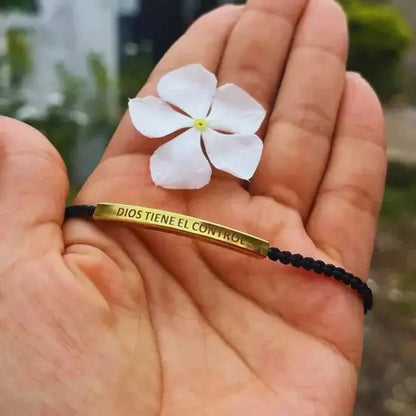 ❤️🙌Lleva Hoy Tu Hermosa Pulsera de Fé y Esperanza: Dios Tiene el Control 🙌 Envío gratis